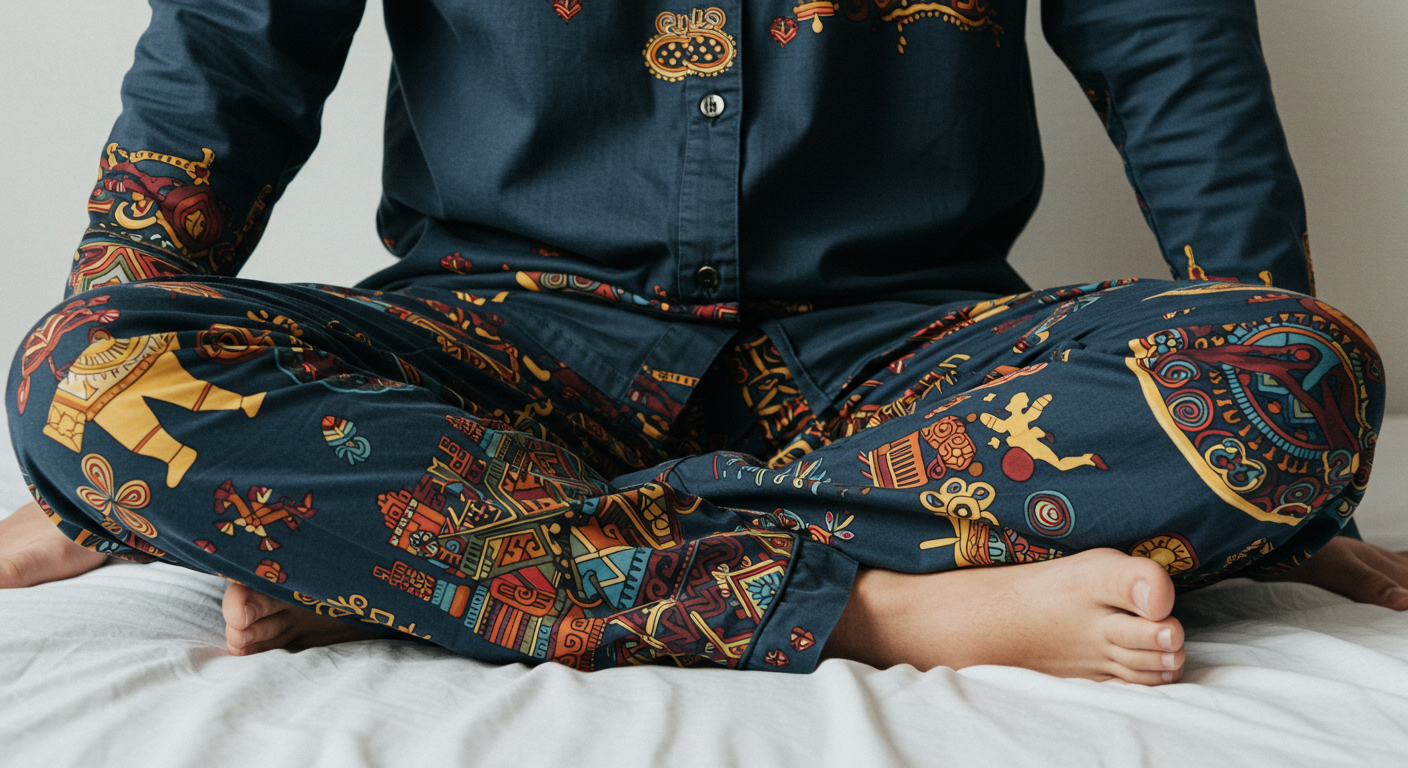 Pyjamaspapper: Blending Comfort, Culture, and Creative Fabric Design