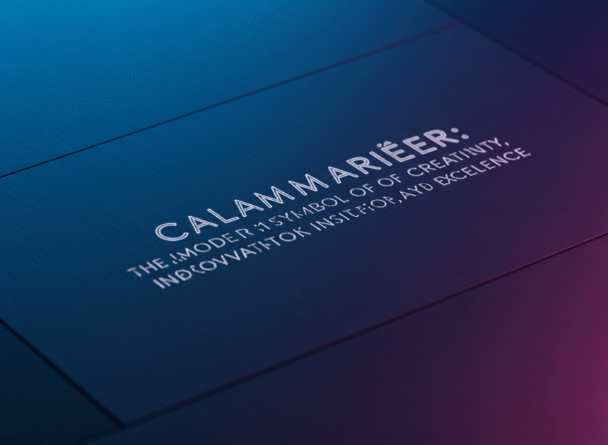 Calamariere: The Modern Symbol of Creativity, Innovation, and Digital Excellence