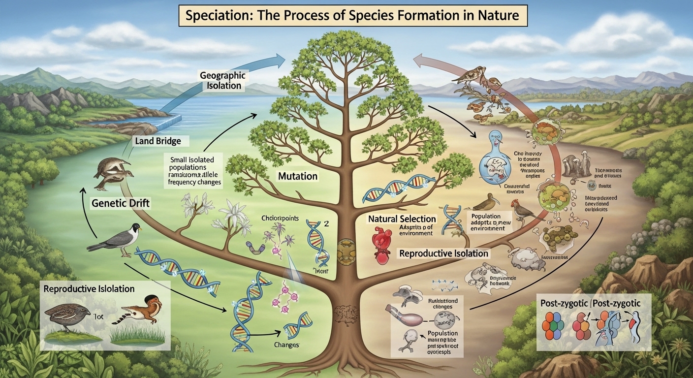 Speciering: The Process of Species Formation in Nature