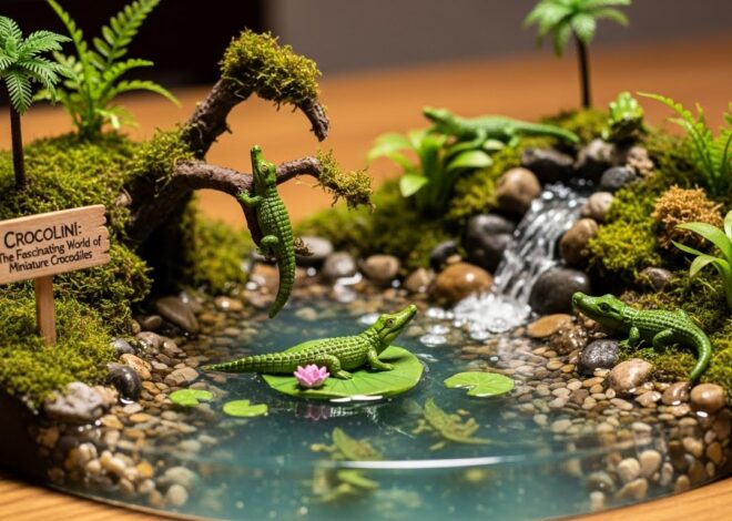 Crocolini: The Fascinating World of Miniature Crocodiles