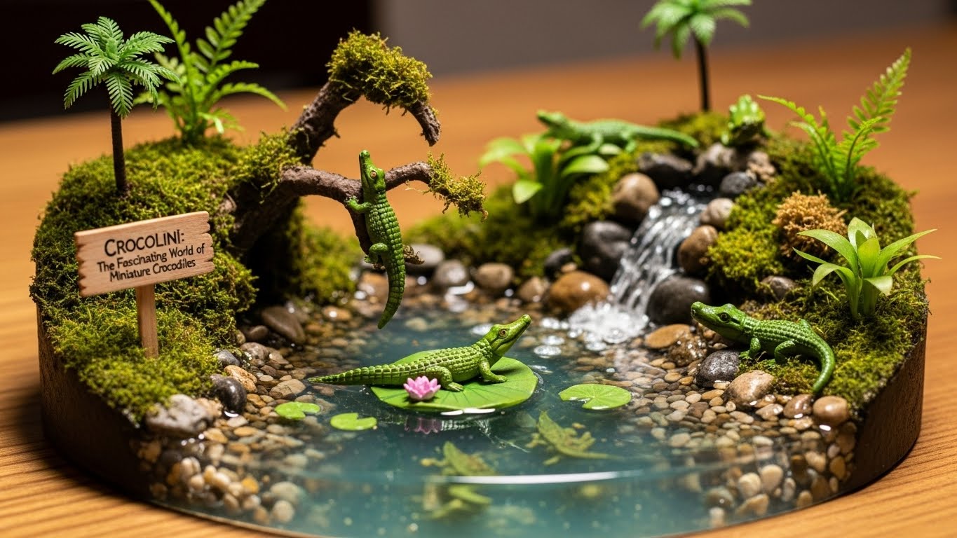 Crocolini: The Fascinating World of Miniature Crocodiles