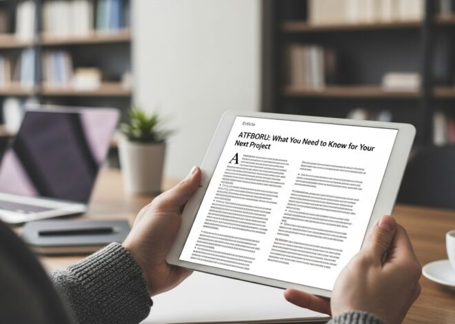 ATFBORU: What You Need to Know for Your Next Project